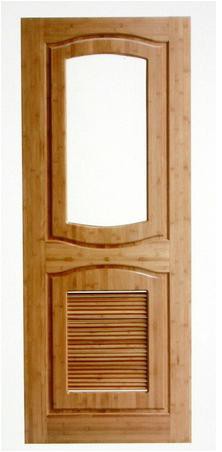 bamboo door