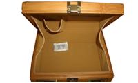 bamboo suitcase