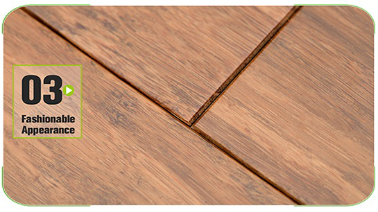 Carbonized Solid Strand Woven Bamboo Flooring
