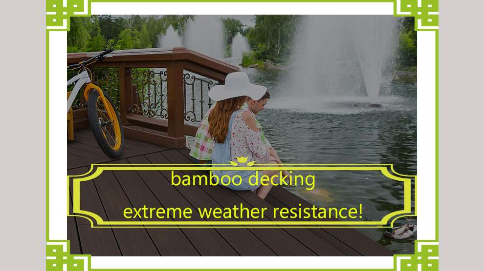 outdoor bamboo decking