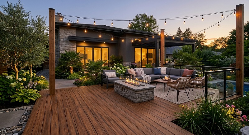 Fused Bamboo Decking
