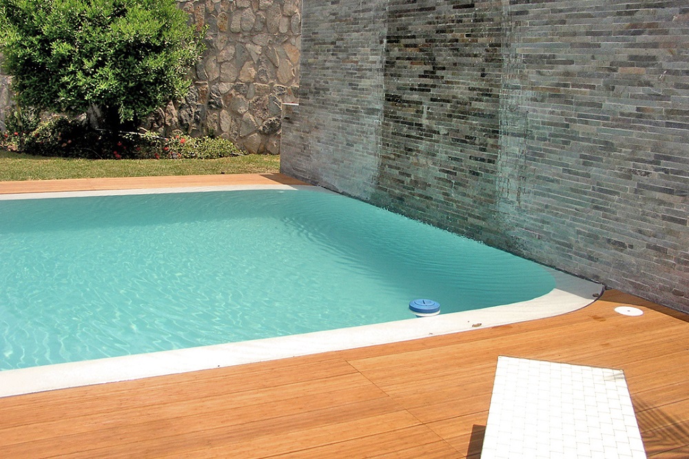 Poolside Bamboo Decking