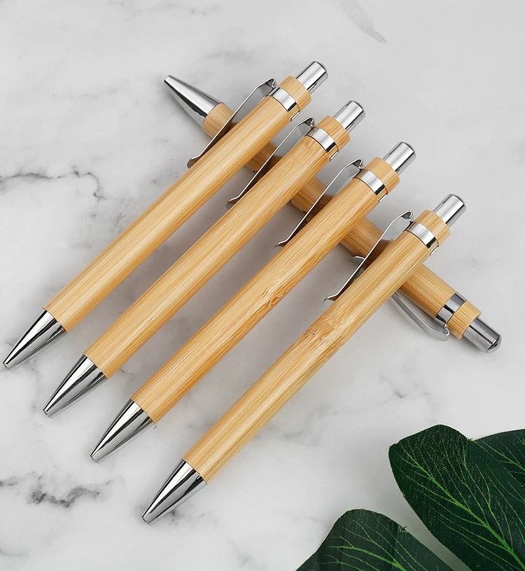 Bamboo Advertising Pen with Custom Branding