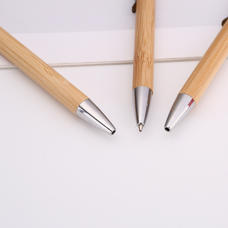 Bamboo Ballpoint Pen Tip Detail