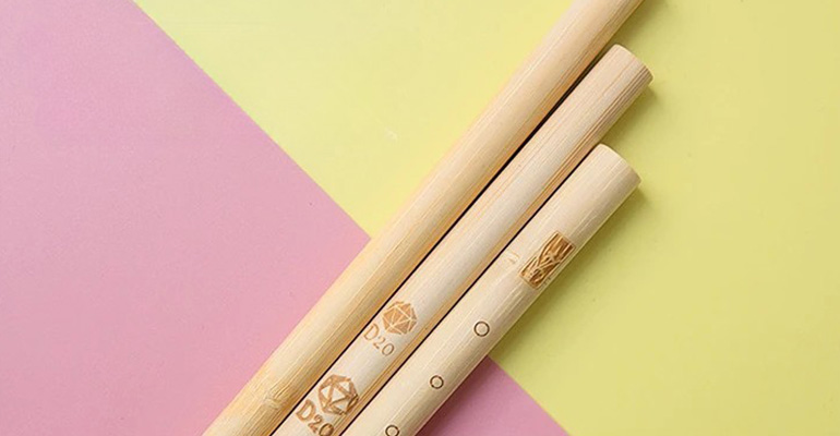 Natural Bamboo Drinking Straws