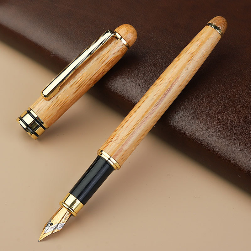 Bamboo Ballpoint, Signature and Fountain Pen Set