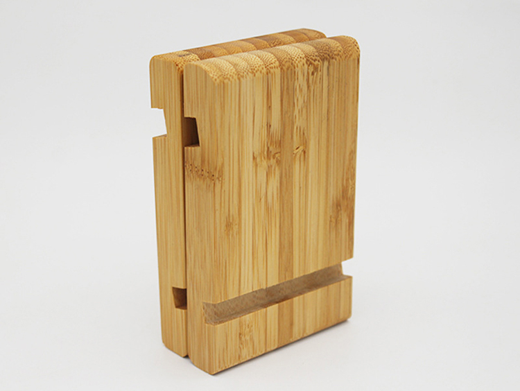 Carbonized Bamboo Phone Stand
