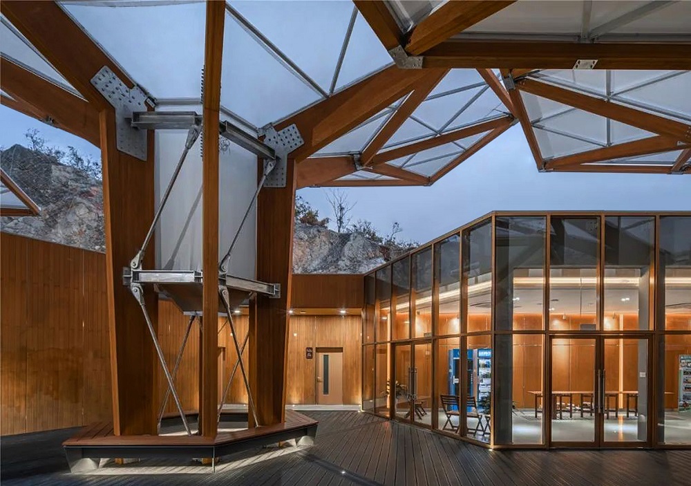 Bamboo Post and Beam