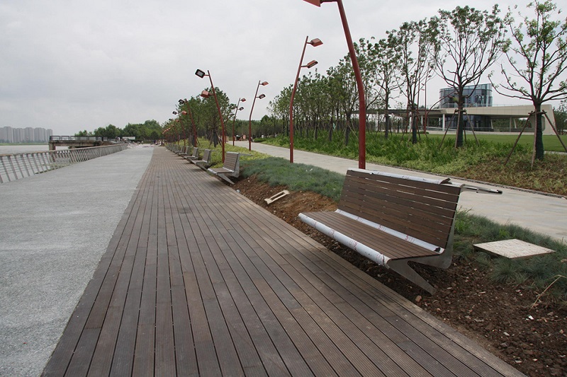 Commercial Bamboo Decking for Hotels and Parks
