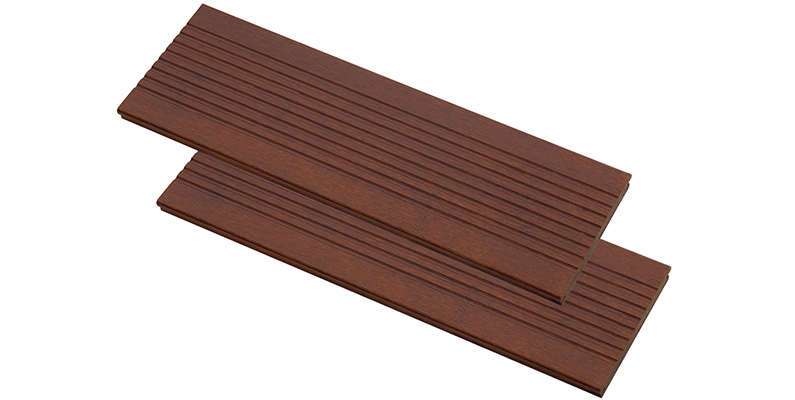 Big Wave Brown Strand Woven Bamboo Decking