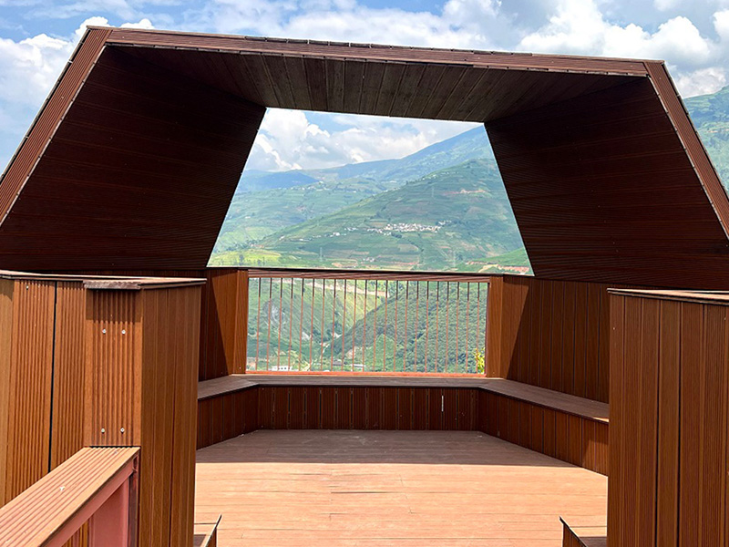 Scenic Bamboo Viewing Gazebo & Pavilion