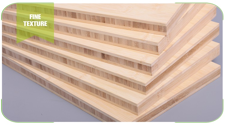 20mm Horizontal Natural Bamboo Plywood Industrial Sheet Calibration