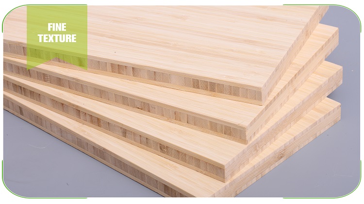 20mm Vertical Natural Bamboo Plywood Industrial Sheet Calibration