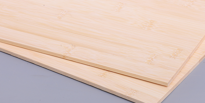 Single Layer Bamboo Plywood Sheets Horizontal Natural 5mm