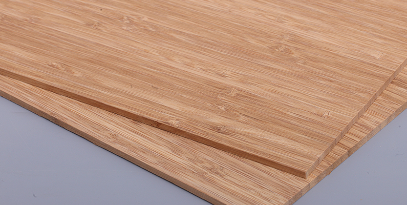 Single Layer Bamboo Panel Vertical Carbonized 5mm