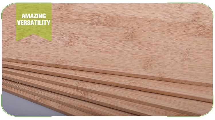 5mm Horizontal Caramel Bamboo Panel Surface Calibration