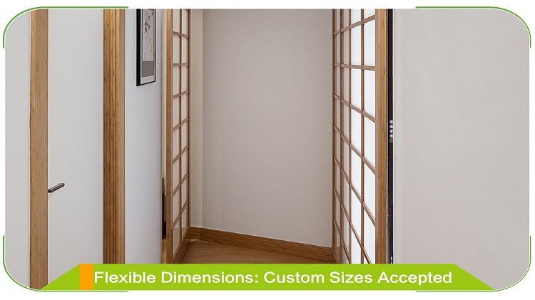 Horizontal Caramel Bamboo Panel Architectural Wall Panel Design
