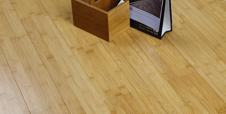 Horizontal Carbonized Solid Bamboo Flooring