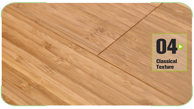 Vertical Carbonized Solid Bamboo Flooring Planks