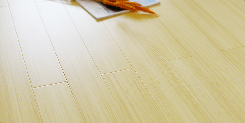 Vertical Natural Solid Bamboo Flooring