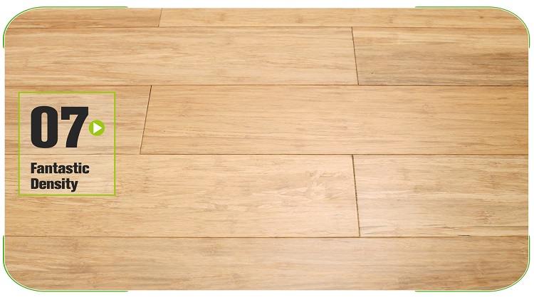 Floating Strand Woven Bamboo Flooring Natural Production Batch