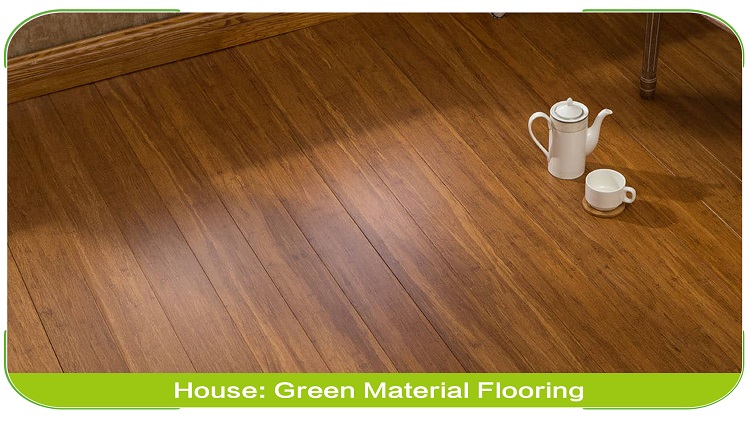 Compressed Bamboo Flooring Carbonized 130mm Retail Showroom Project