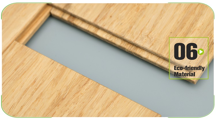 Stranded Bamboo Flooring Natural 130mm Material Density