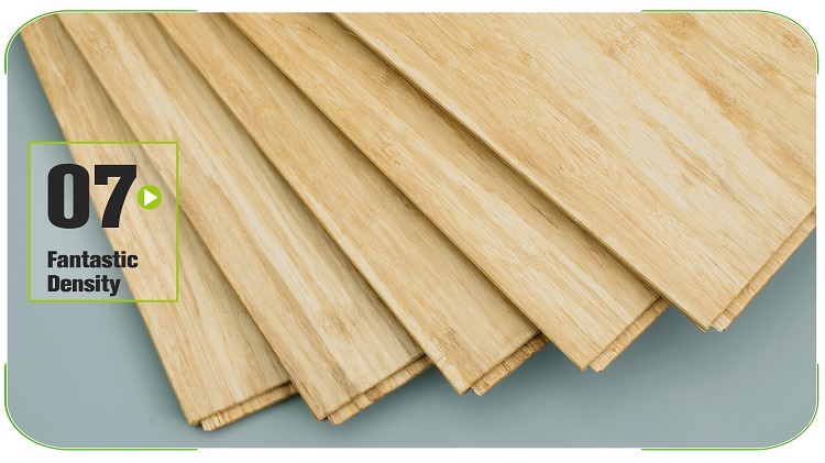 Stranded Bamboo Flooring Natural 130mm Production Stacks