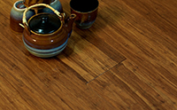 strand woven parquet bambou