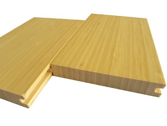 parquet bambou verticale naturel