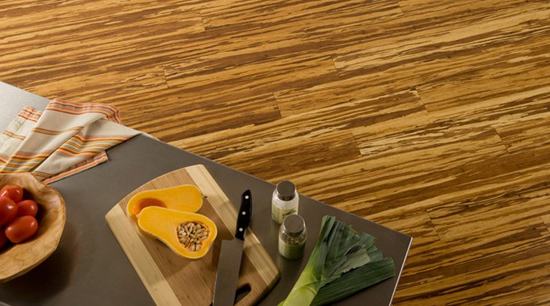 strand woven parquet bamboo