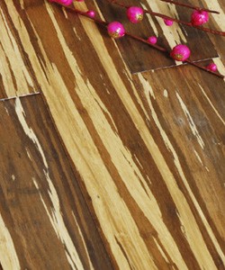 strand woven parquet bamboo