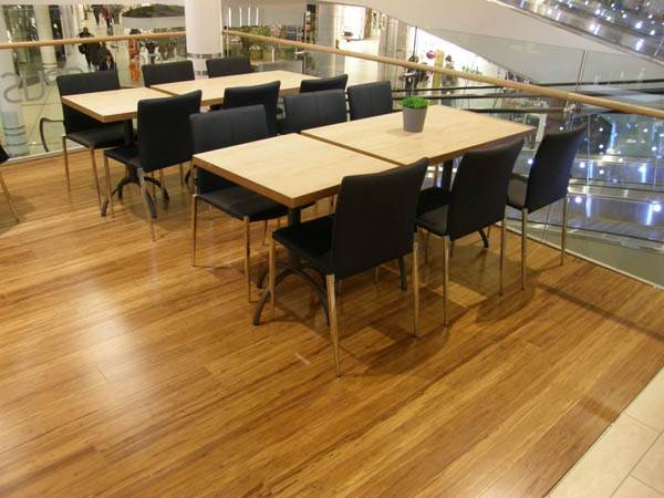 Carbonized Strand Woven Bamboo Flooring