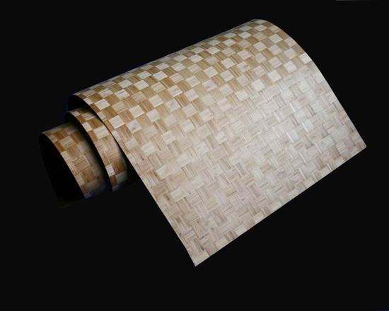 woven bamboo veneer