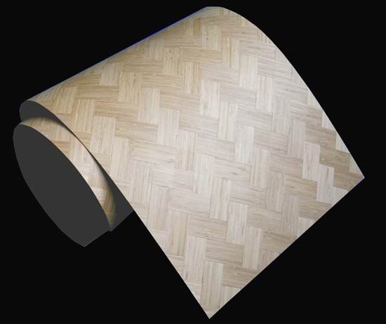 woven bamboo veneer