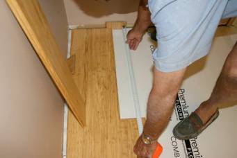 click lock flooring installation