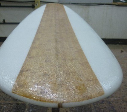 bamboo surfboard