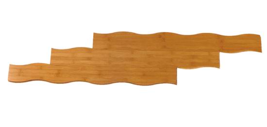 curved bamboo flooring