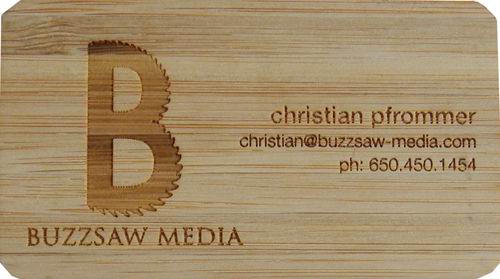 bamboo business cards