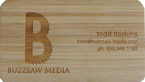 bamboo business cards