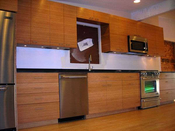 bamboo kitchen cabinet