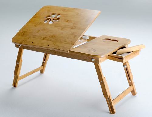 bamboo laptop table