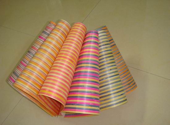 dyed bamboo veneer