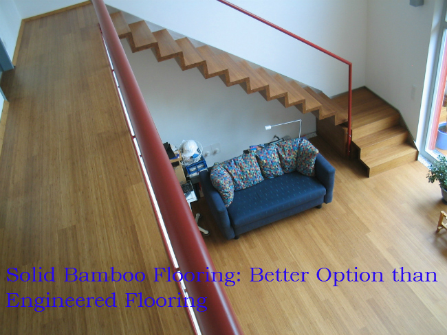 Solid Bamboo Flooring: Better Option than Engineered Flooring Solid Bamboo Flooring: Better Option than Engineered Flooring