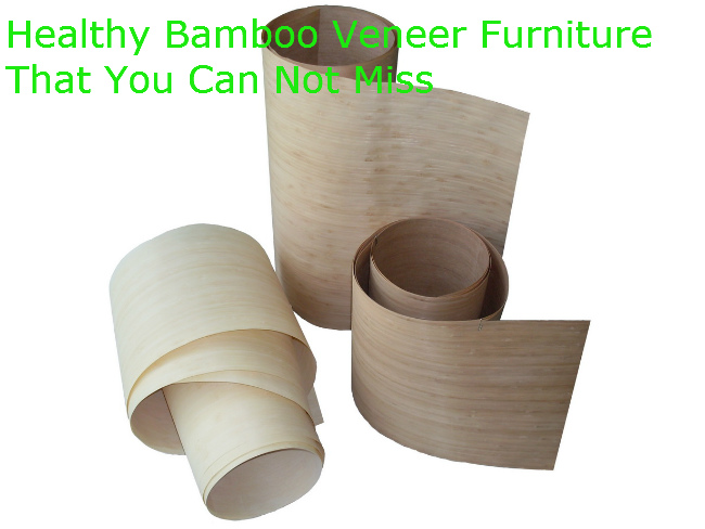Healthy Bamboo Veneer Furniture
