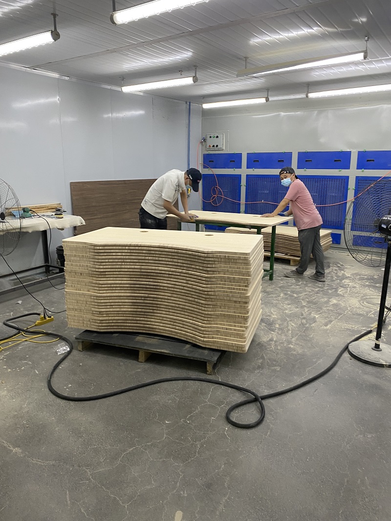 Ergonomic Bamboo Desktops