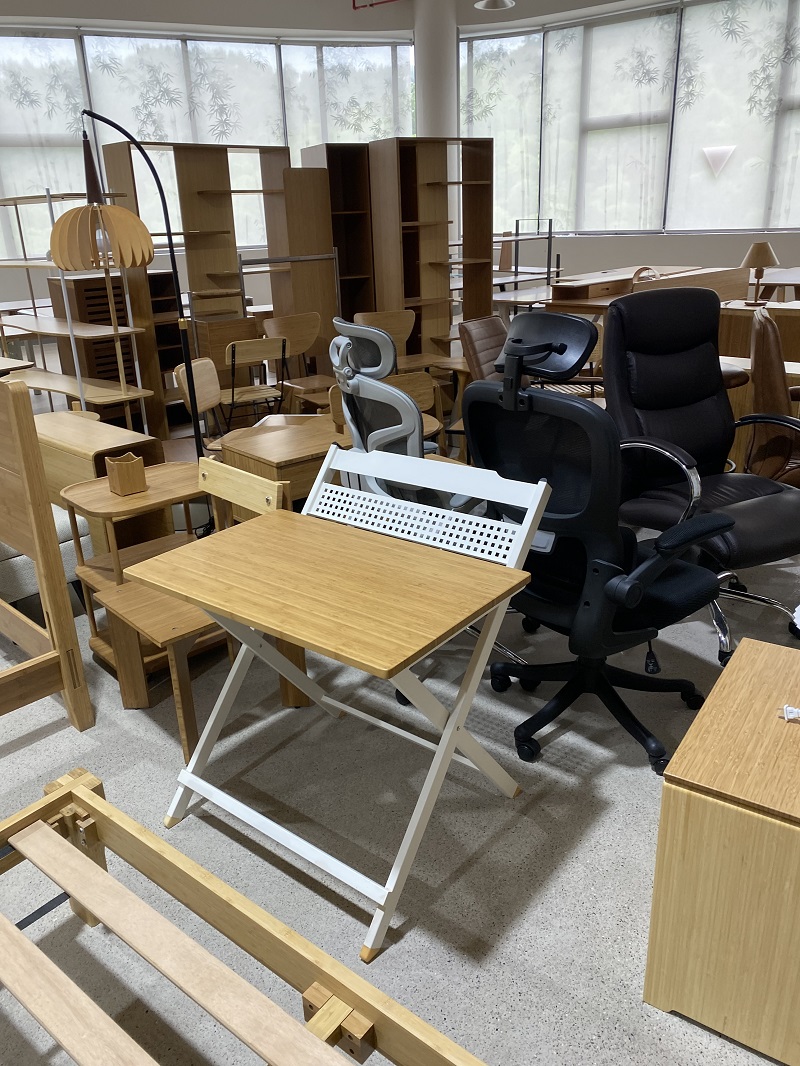 Ergonomic Bamboo Desktops