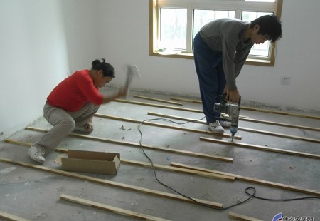 nail down installation