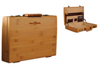 bamboo suitcase