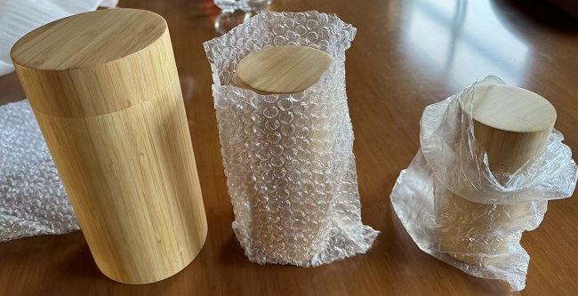 bamboo wine box